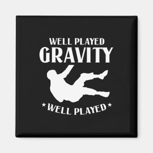 Goed gespeeld Gravity Fun Slip en Herfst op de gro Magneet