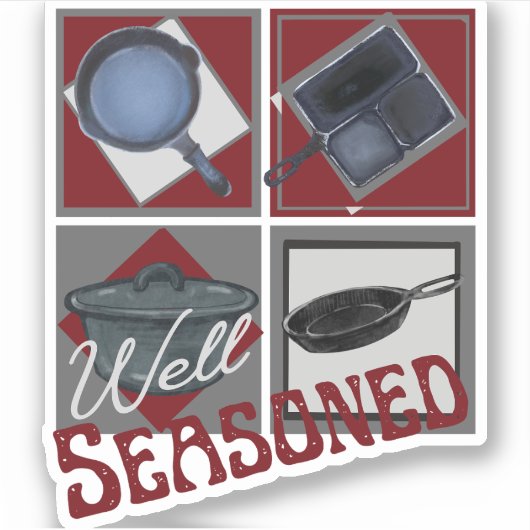 Goed gesust Gastijzer Sticker (Voorkant)