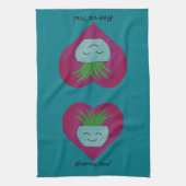 Goed grappige Aloeve... Theedoek (Verticaal)