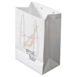 Goed Haar Eenvoudig Logo Kapper Kleurmaker Medium Cadeauzakje