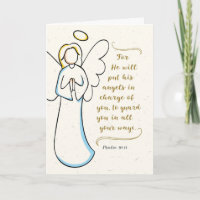 Goed, hij zal zijn Angels voor jou verantwoordelij