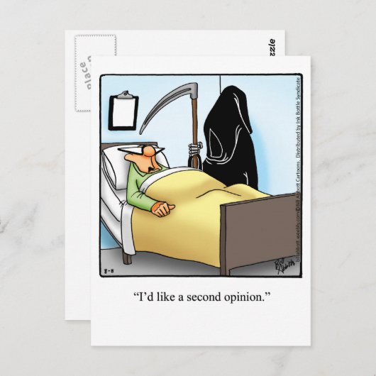 Goed Humor Briefkaart (Voorkant / Achterkant)