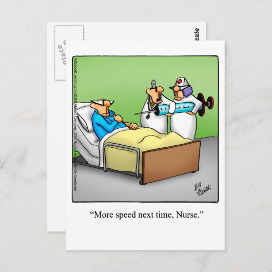 Goed Humor Briefkaart (Voorkant / Achterkant)