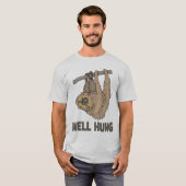 Goed Hung Sloth T-shirt (Voorkant volledig)
