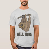Goed Hung Sloth T-shirt (Voorkant)