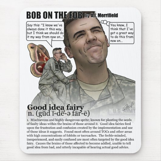 Goed idee Mousepad Fairy Muismat (Voorkant)