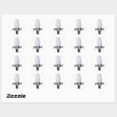 Goed idee ronde sticker (Vel)