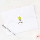 GOED IDEE! RONDE STICKER (Envelop)