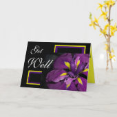 Goed Iris Kaart (Gele Bloem)