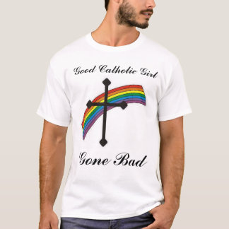 Goed katholiek meisje t-shirt