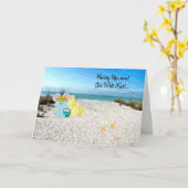 Goed kind met muis en zandkasten kaart (Gele Bloem)