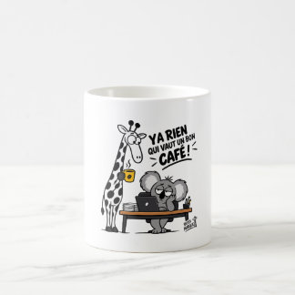 Goed koffie – Grappige Giraffe & Koala Koffiemok