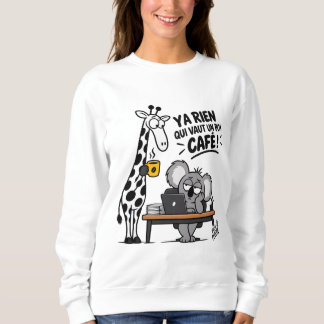 Goed koffie – Grappige Giraffe & Koala Trui