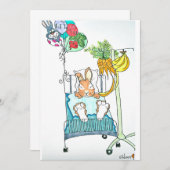 Goed konijnenvlees Kaart (Voorkant / Achterkant)