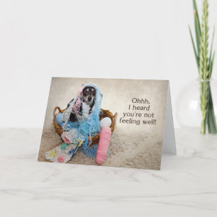 GOED KRIJGEN - HUMOR - DOG IN GARENS KAART