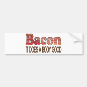 Goed Lichaams Bacon Bumpersticker