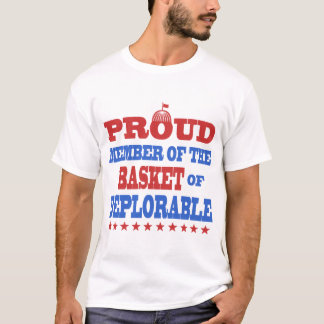 GOED LID VAN DE BASKET VAN DEPLORABLE T-SHIRT