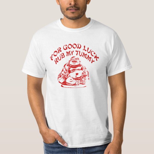 Goed Luck Buddha T-shirt (Voorkant)