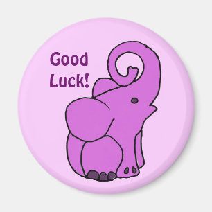 Goed Luck. Elephant Magnet Magneet