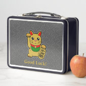 Goed Luck. Golden Lucky Cat (In situ)