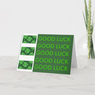 Goed Luck. Kaart
