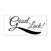 Goed Luck. Rubberstempel (Afrduk)