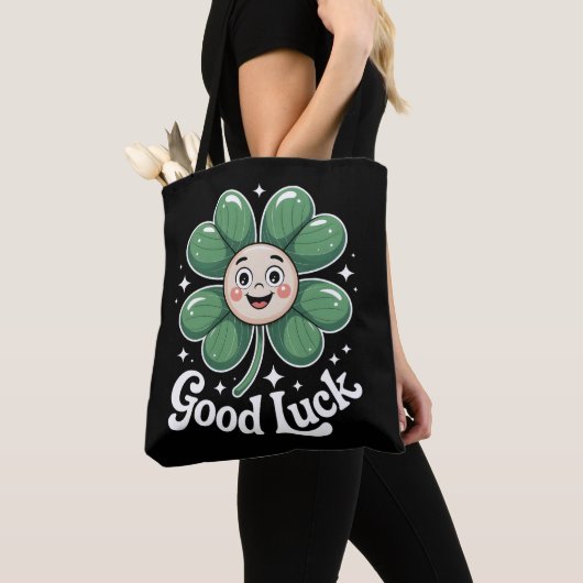 Goed Luck Vier Leaf Clover Draagtas (Dichtbij)