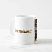 Goed miauwen! koffiemok (Voorkant links)