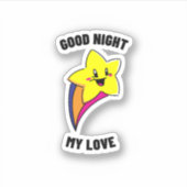 GOED NACHT MIJN LIEFJE STICKER (Voorkant)