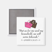 "Goed nieuws brengen" Magnet Magneet (Voorkant / Achterkant)