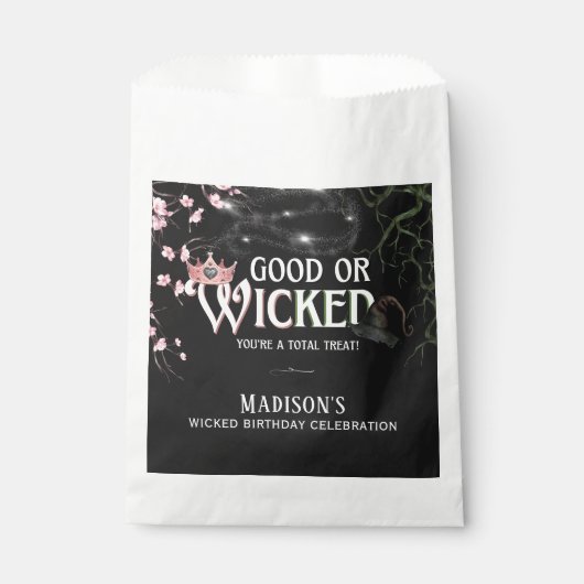 Goed of slecht, je bent een traktatie bedankzakje (Voorkant)