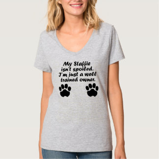 Goed opgeleide Staffie-eigenaar T-shirt