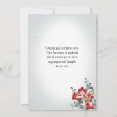 Goed rode rozen en lilies Florist Bouquet (Achterkant)