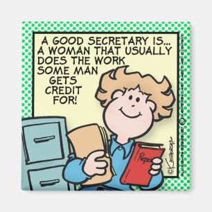 Goed secretaris magneet