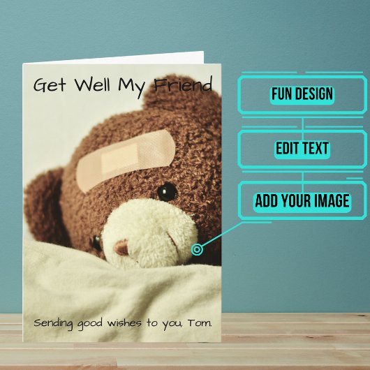 Goed Teddy Bear Kaart