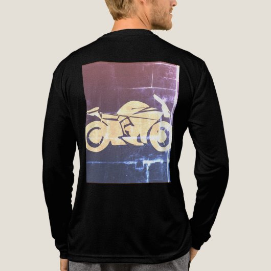 goed Tri-Blend shirt (Achterkant volledig)