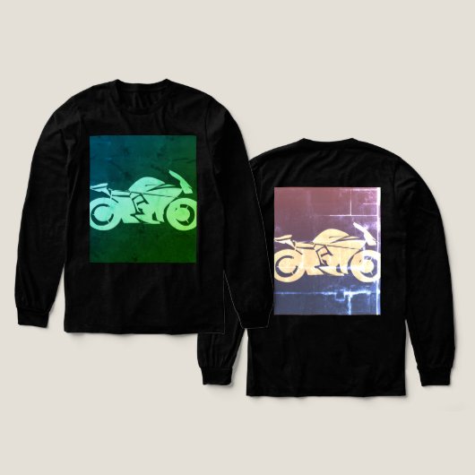 goed Tri-Blend shirt (Voorkant /achterkant)