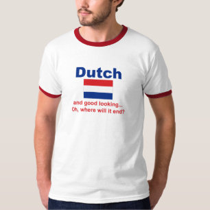 Goed uitziende Nederlands T-shirt