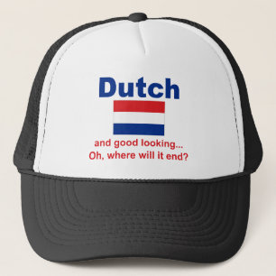 Goed uitziende Nederlands Trucker Pet