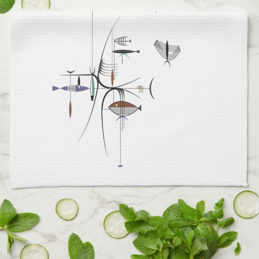 Goed van de Zee Amerikaanse MoJo Kitchen Towel Theedoek (Gevouwen)