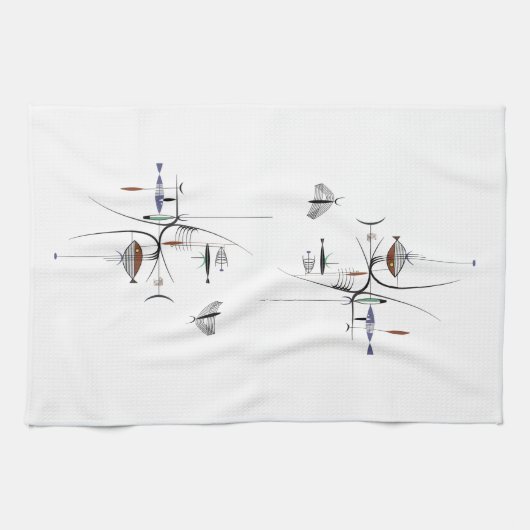 Goed van de Zee Amerikaanse MoJo Kitchen Towel Theedoek (Horizontaal)