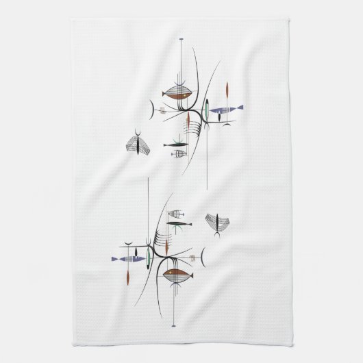 Goed van de Zee Amerikaanse MoJo Kitchen Towel Theedoek (Verticaal)