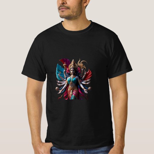 Goed van Durga T-shirt (Voorkant)
