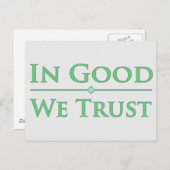 Goed vertrouwen we briefkaart (Voorkant / Achterkant)