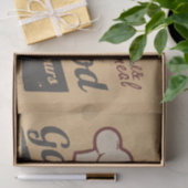 Goed voedsel tissuepapier (Geschenk)