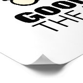 Goed voor de botte, hond poster (Hoek)