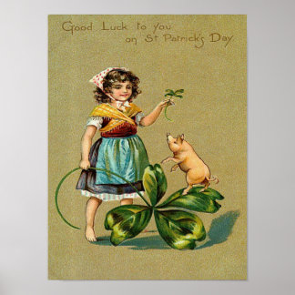 Goed voor je op St. Patrick's Day Poster