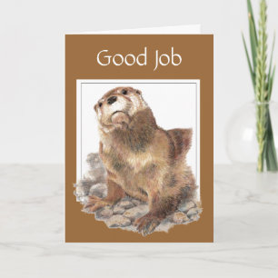 Goed werk, appreciatie, Otter Kaart