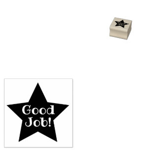 Goed werk! Docent Rubber Stamps Rubberstempel