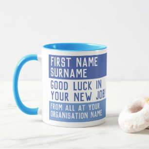 Goed werk in je nieuwe baan - mok